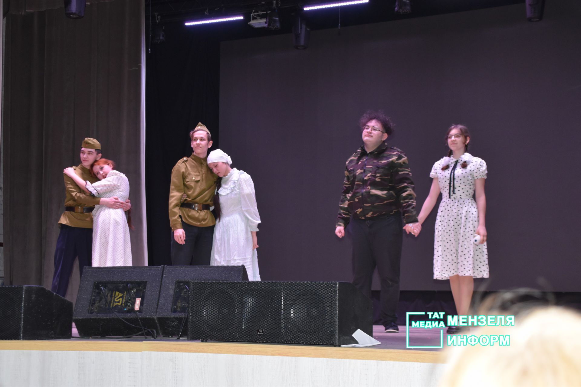 В Мензелинске состоялся большой концерт ко Дню Победы