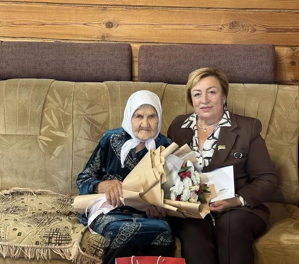 Труженица тыла Захира Мубаширова из Мензелинского района отмечает вековой юбилей