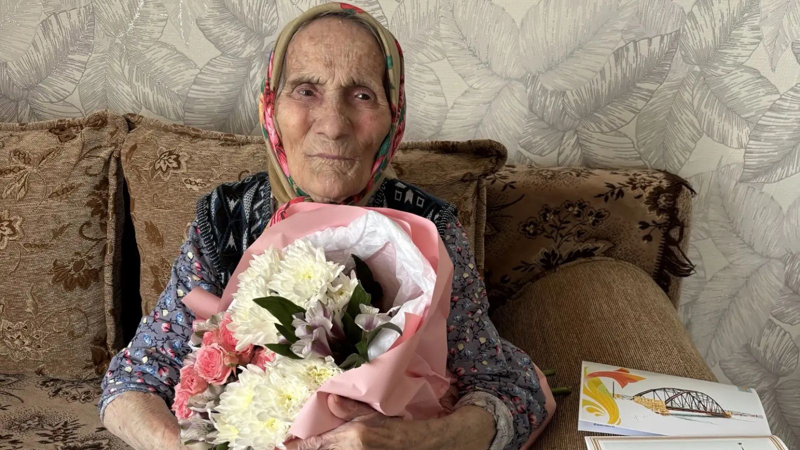 Труженица тыла Васига Султангареева отметила 96-летие