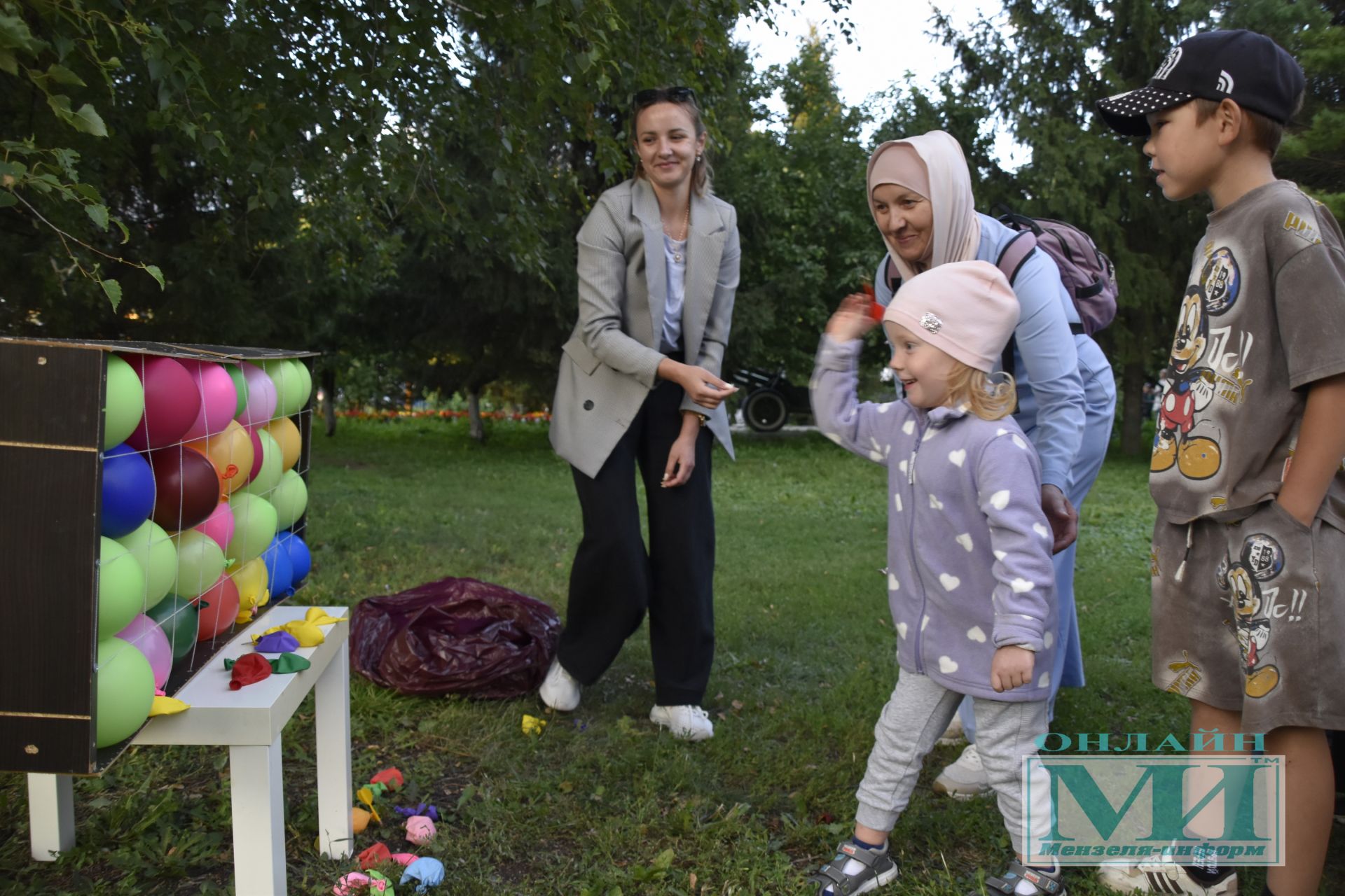Праздник «Күршеләр» собрал жителей в парке Победы города Мензелинска