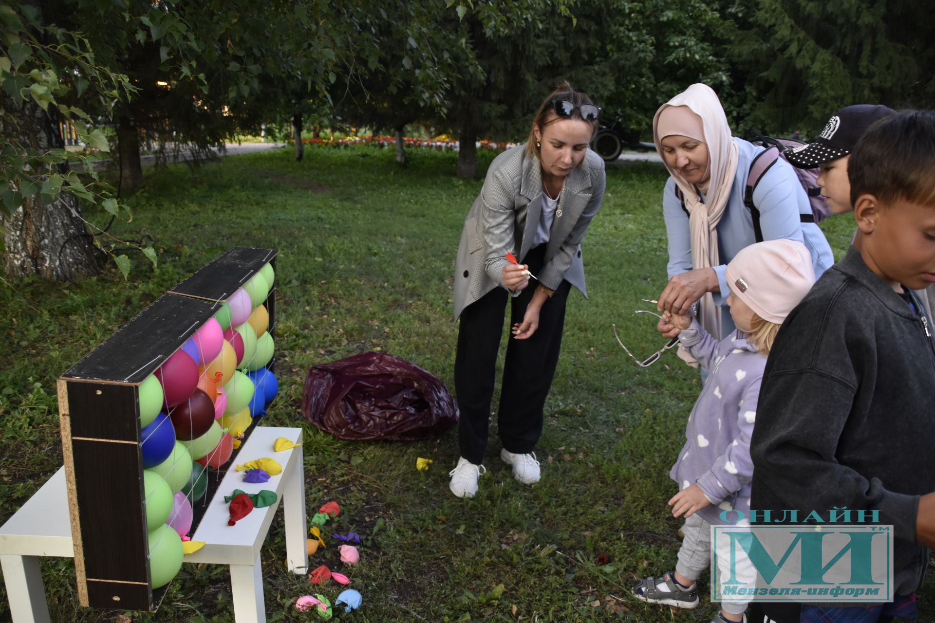 Праздник «Күршеләр» собрал жителей в парке Победы города Мензелинска