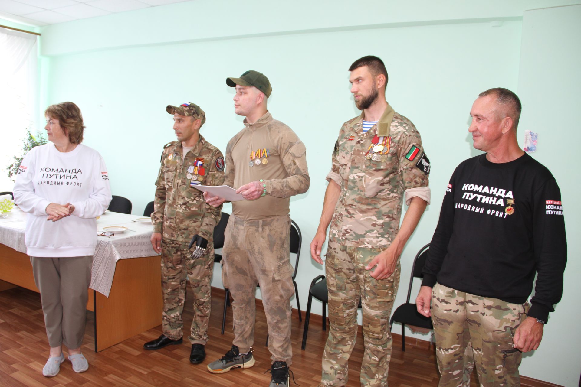 Активным волонтёрам деревни Кузембетьево Мензелинского района вручили Благодарственные письма