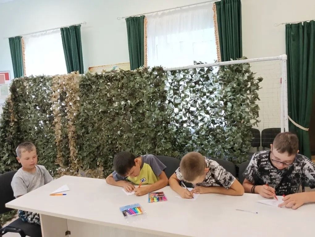 В Старомазинской сельской библиотеке прошла акция «Письмо солдату»