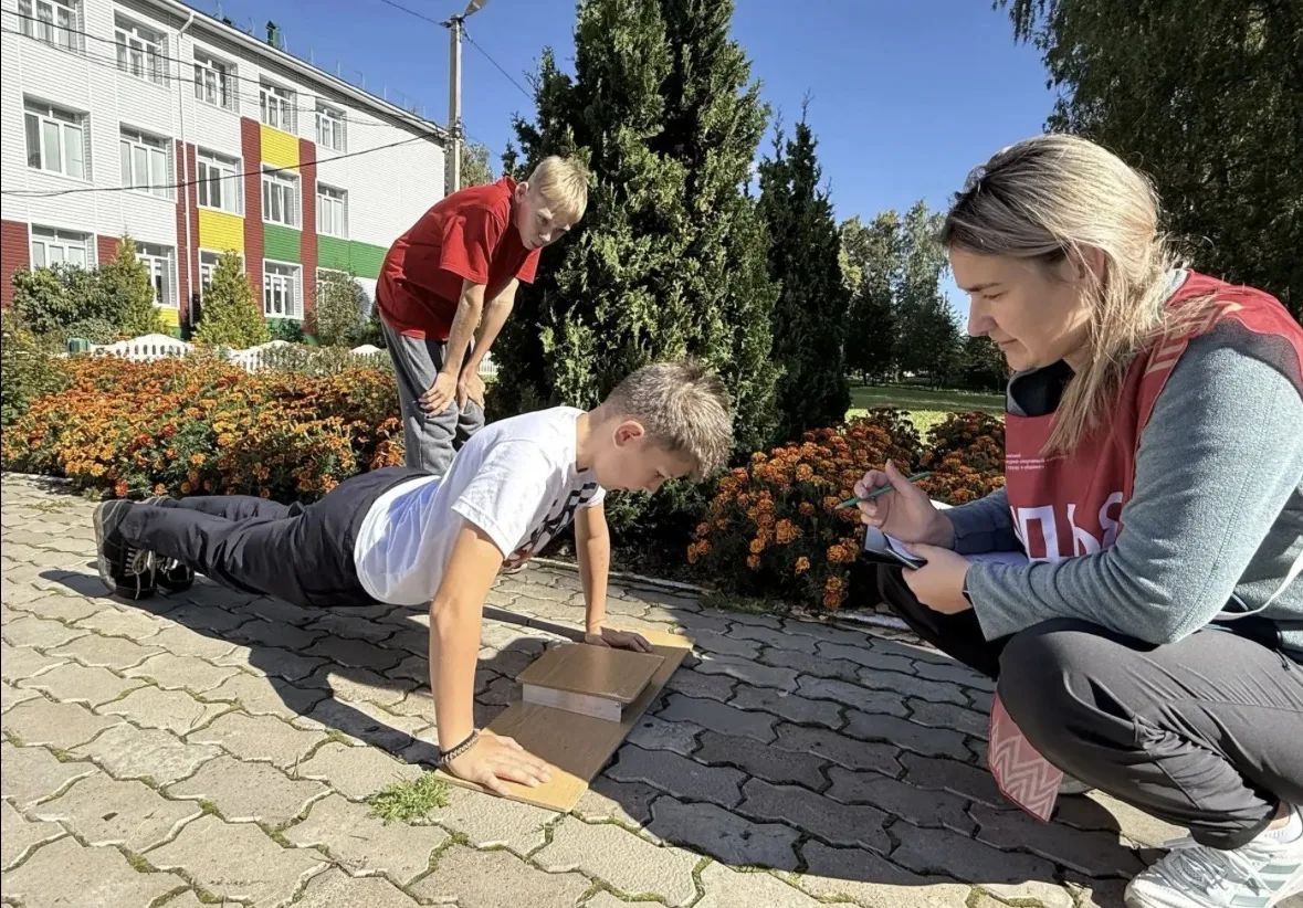 В Мензелинской школа-интернате состоялся праздник комплекса ГТО