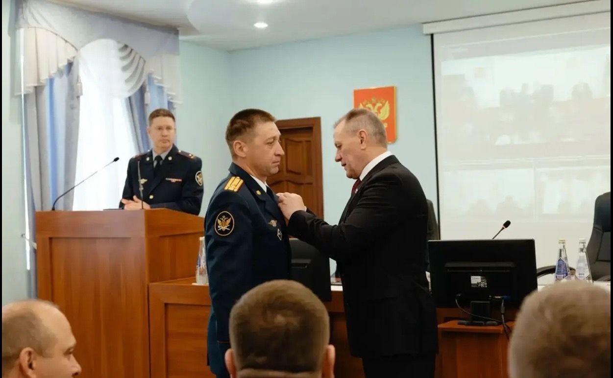 Начальник СИЗО‑4 Тимур Яруллин удостоен высшей ведомственной награды