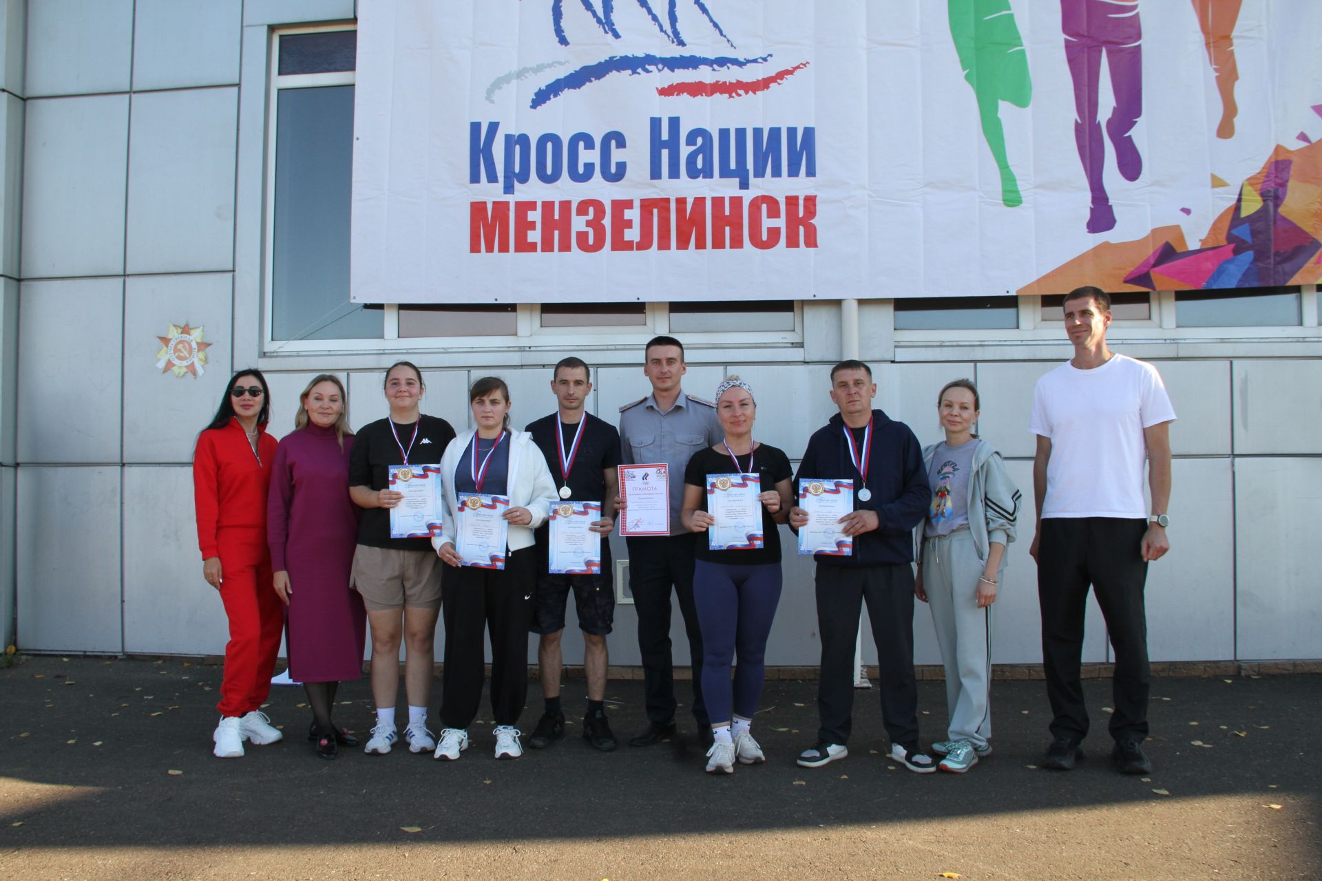 Мензелинцы присоединились к «Кроссу нации»