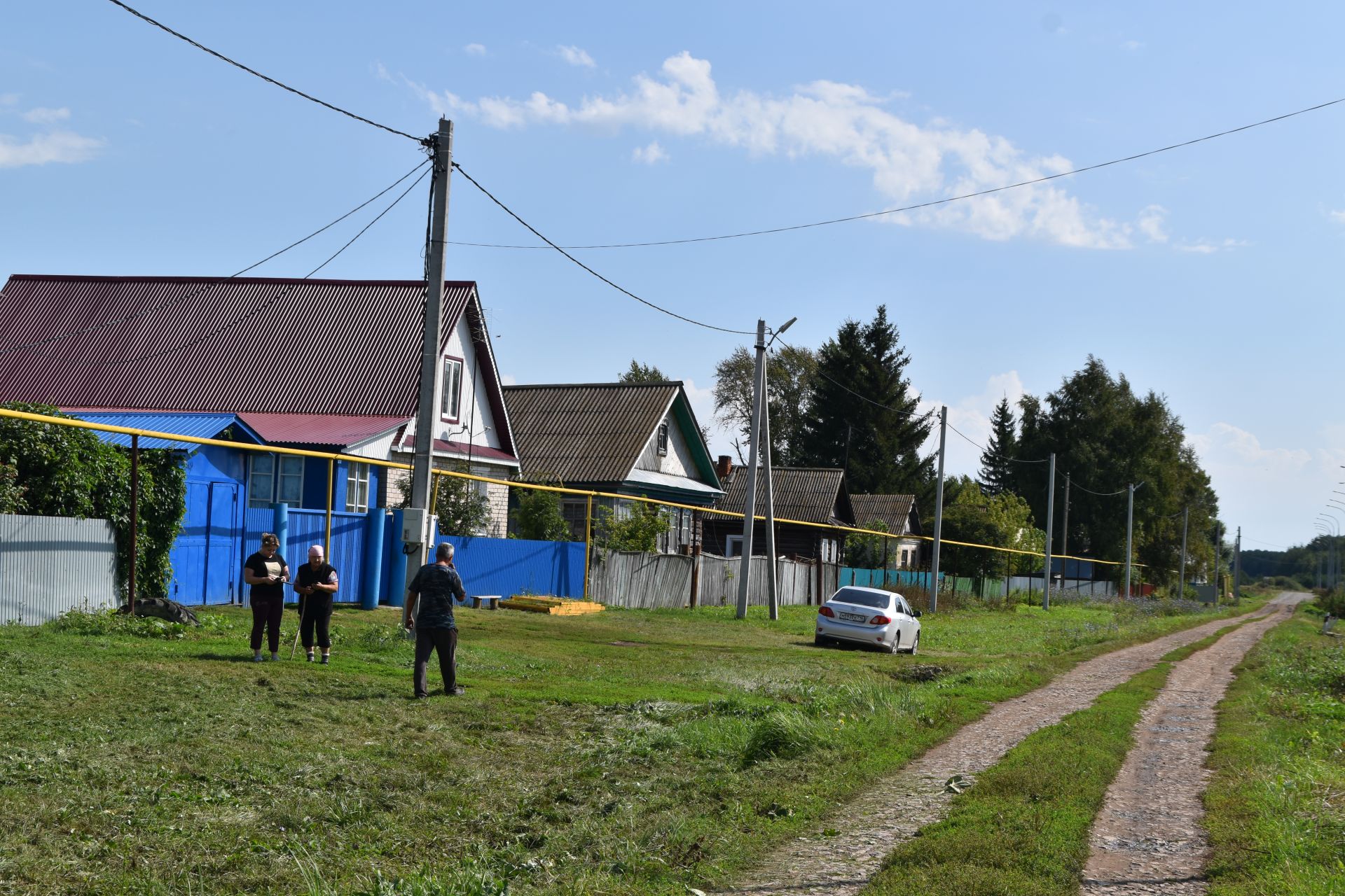 Жители деревни Куяново Мензелинского района  не из боязливых