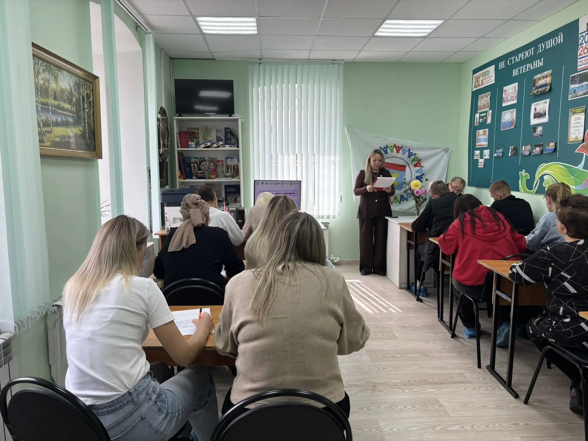 Мензелинцы присоединились к Всероссийскому диктанту «Россия — дом народов»