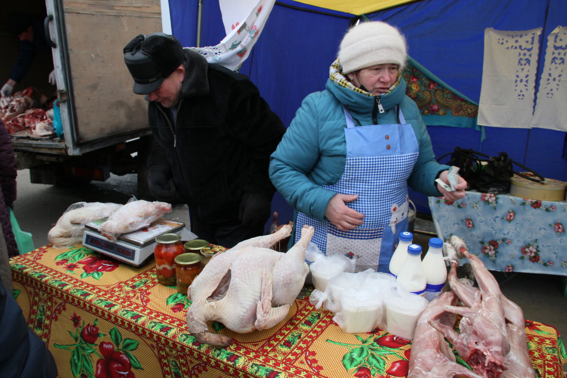 Ярмарка в Мензелинске, посвященная Международному женскому дню и Масленице