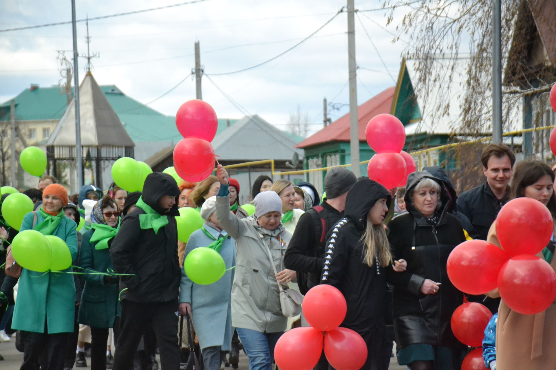 Первомай в Мензелинске в 2022 году