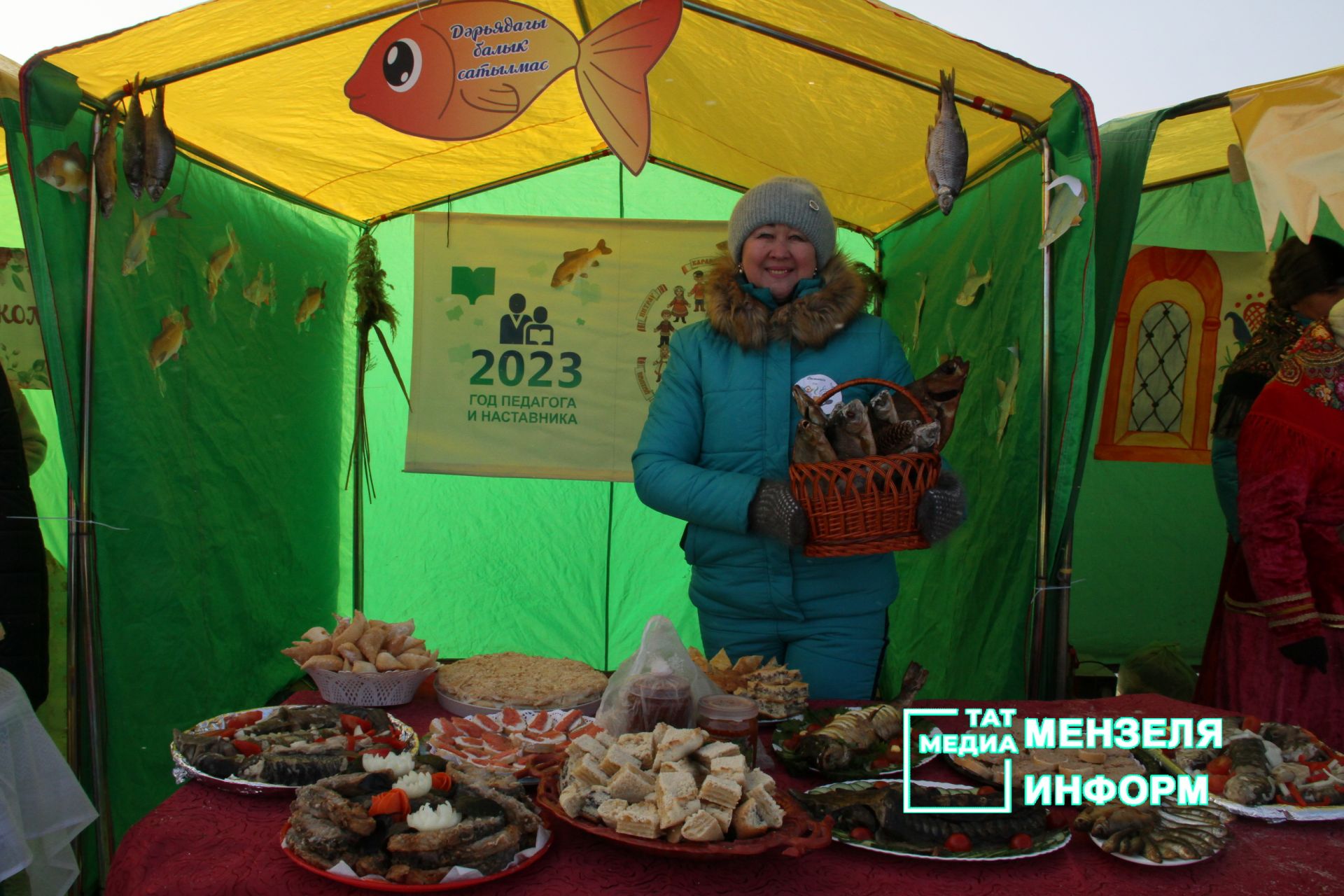 Соревнования по зимней ловле рыбы  и фестиваль ухи в Мензелинске