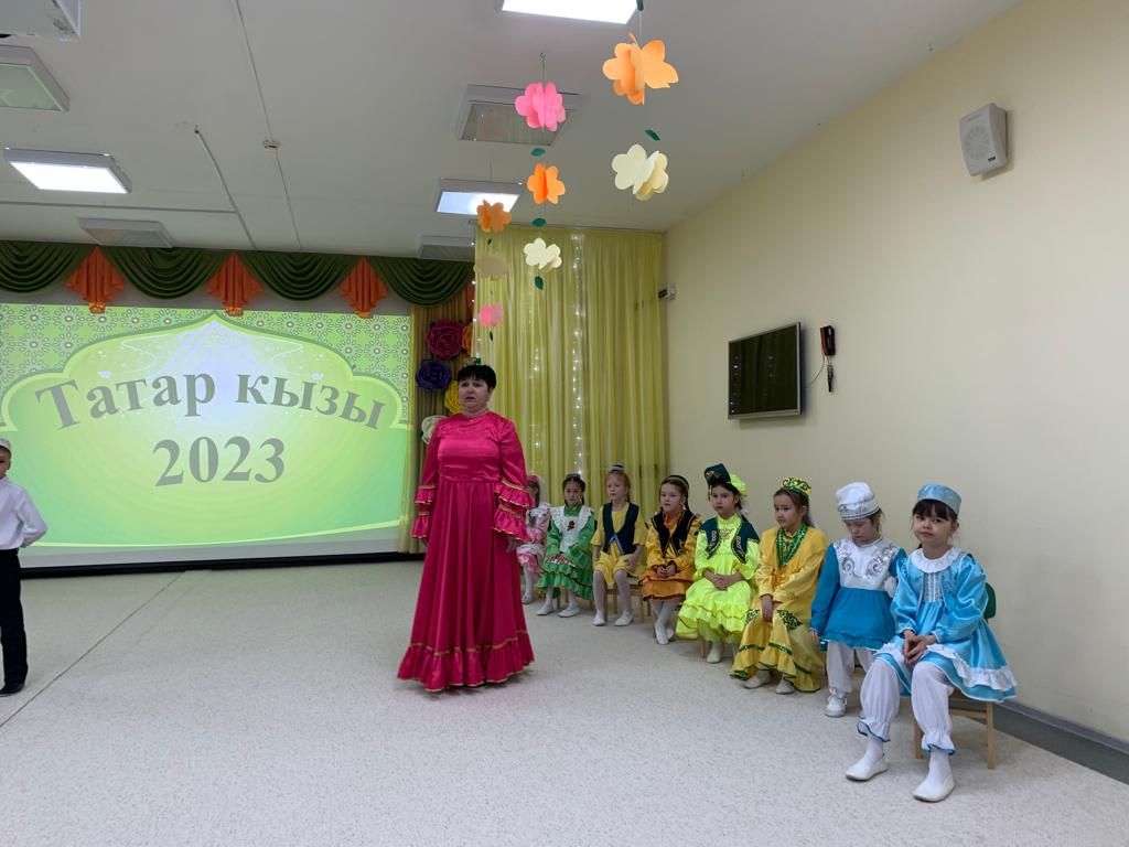 В детском саду "Шатлык" с большим размахом провели конкурс Татар кызы