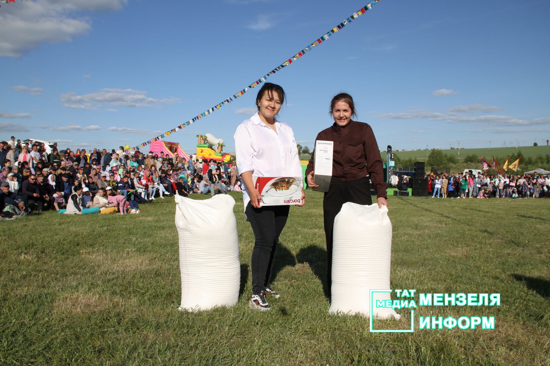 В селе Гулюково прошел масштабный Сабантуй