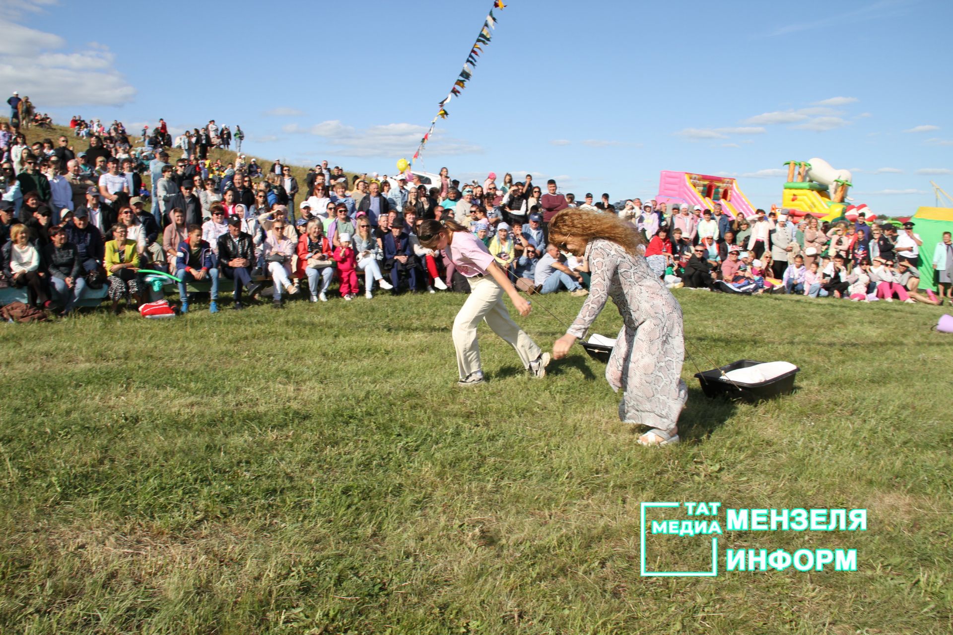 В селе Гулюково прошел масштабный Сабантуй