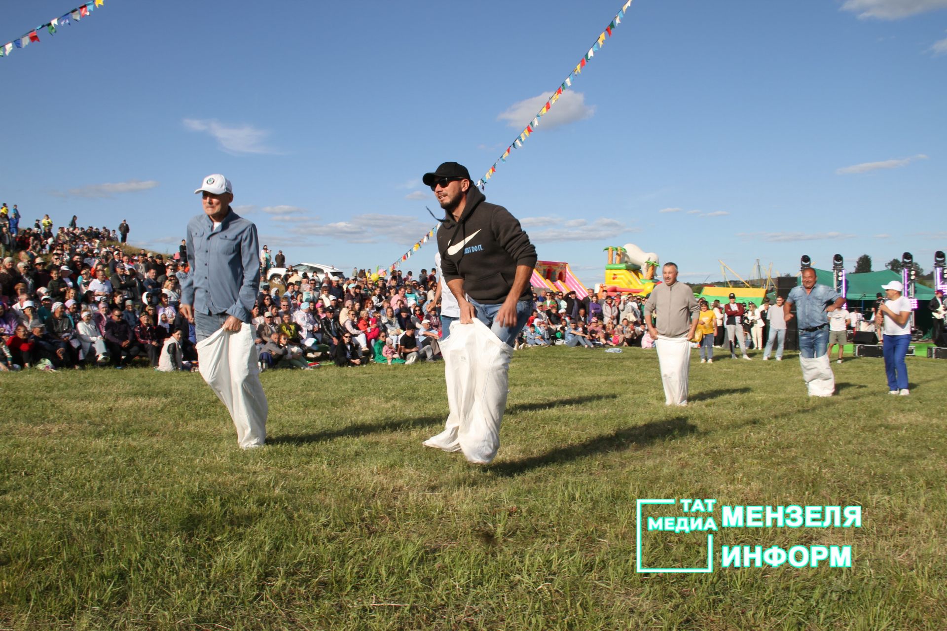 В селе Гулюково прошел масштабный Сабантуй