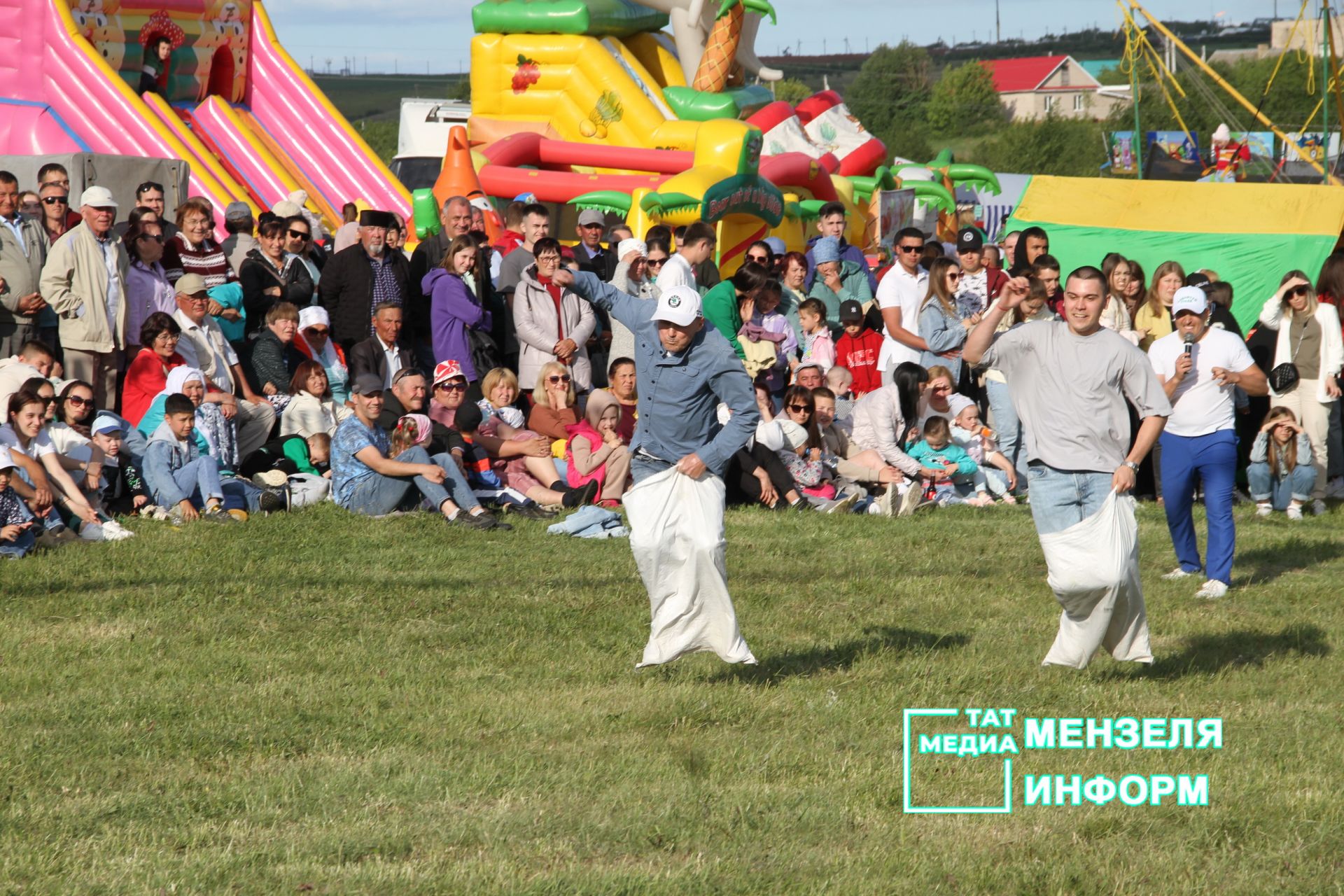 В селе Гулюково прошел масштабный Сабантуй