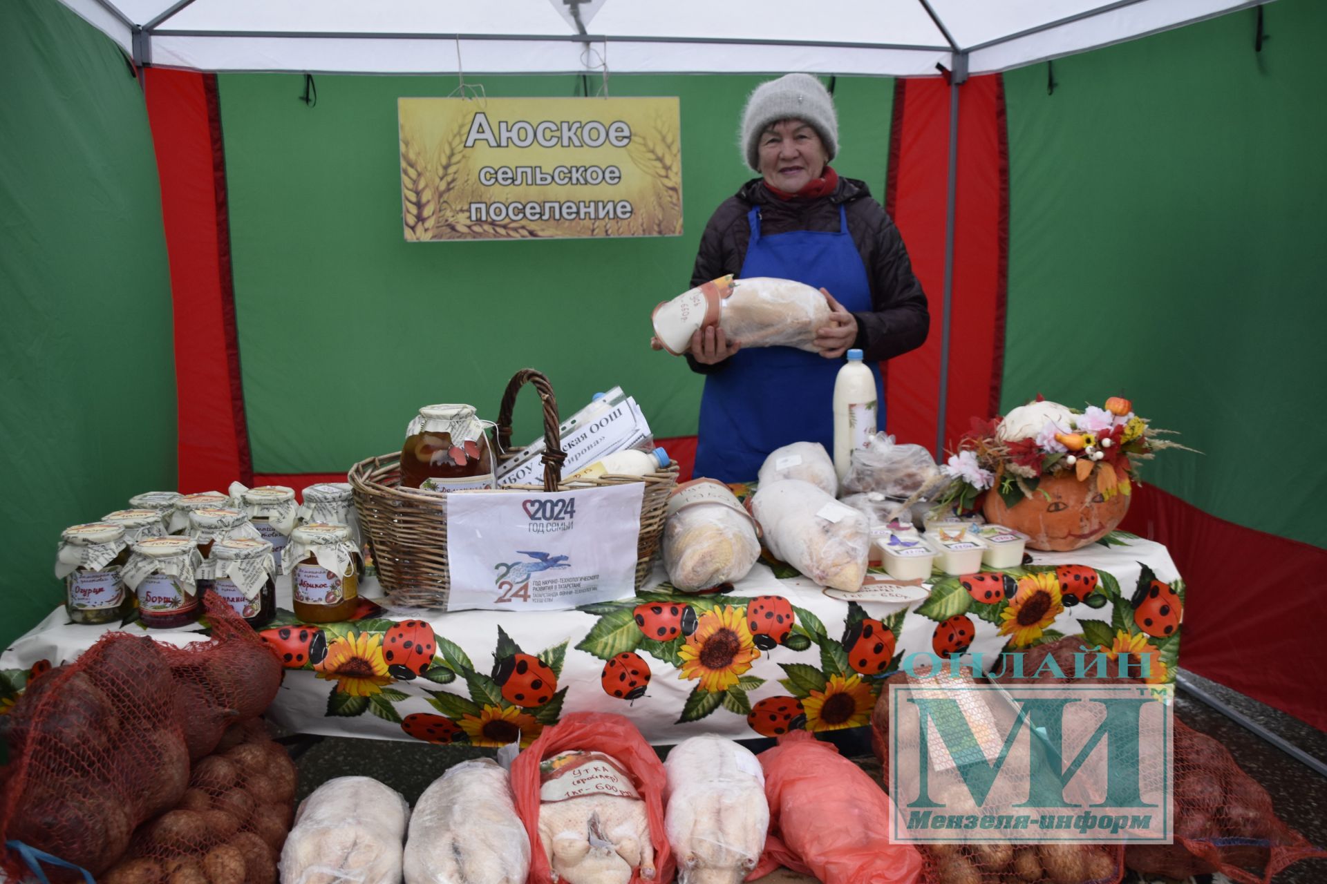 Мгновения праздничной ярмарки в Мензелинске