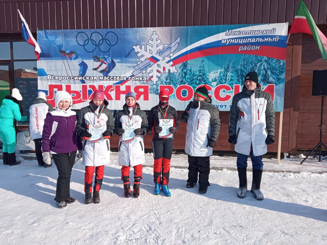 «Лыжня Татарстана — 2024» в Мензелинске собрала участников всех возрастов