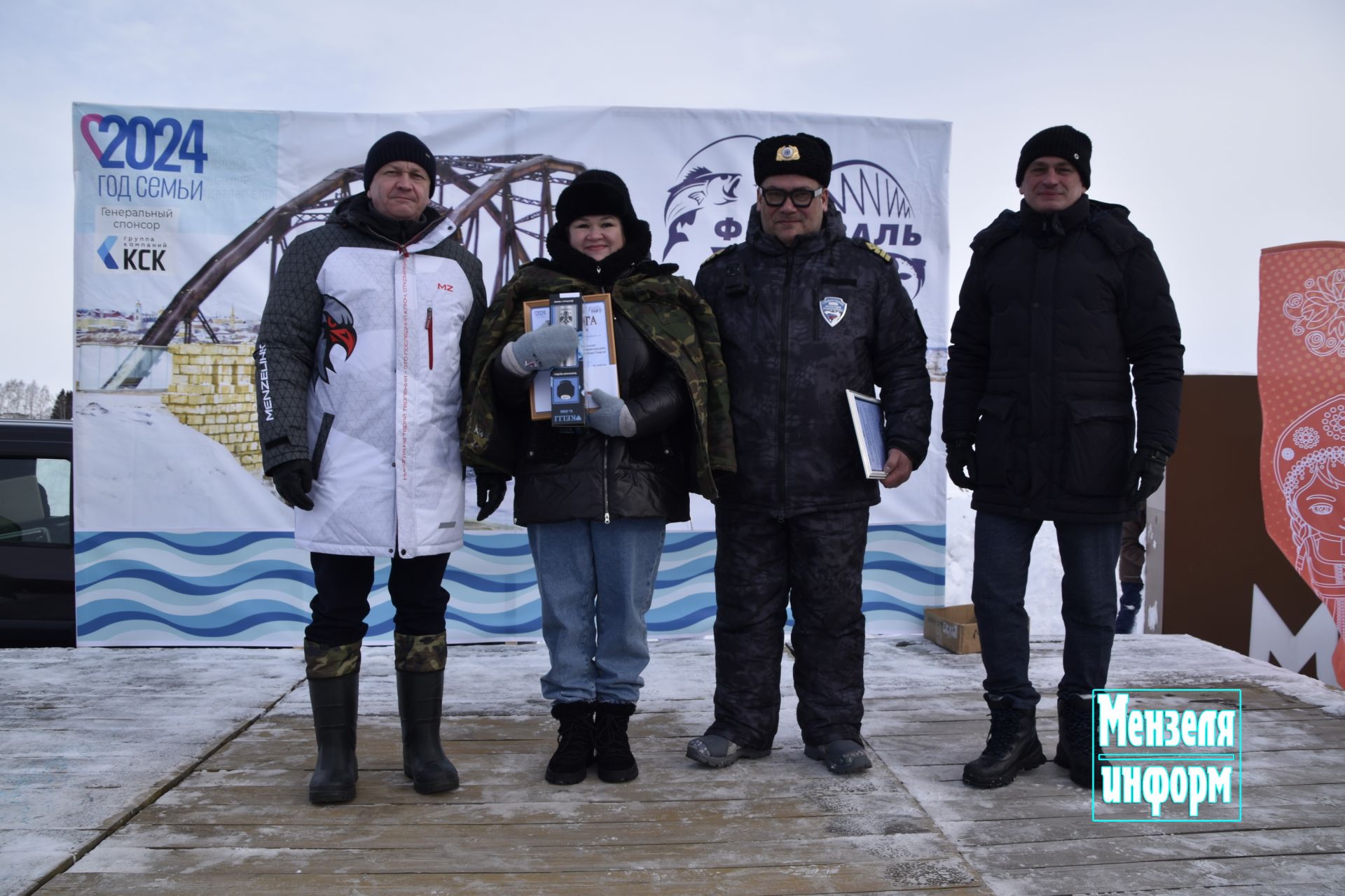 Победители Фестиваля ухи и зимней рыбалки