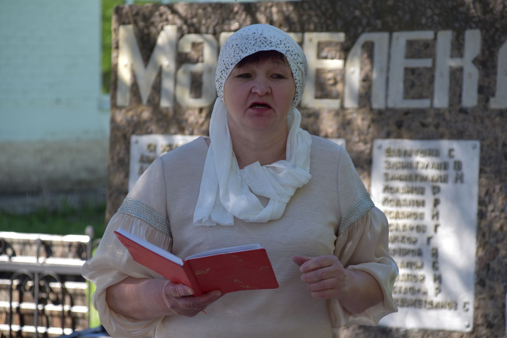 Иске Иркәнәштә Бөек Җиңүнең 80 еллыгына багышланган бәйрәм митингы