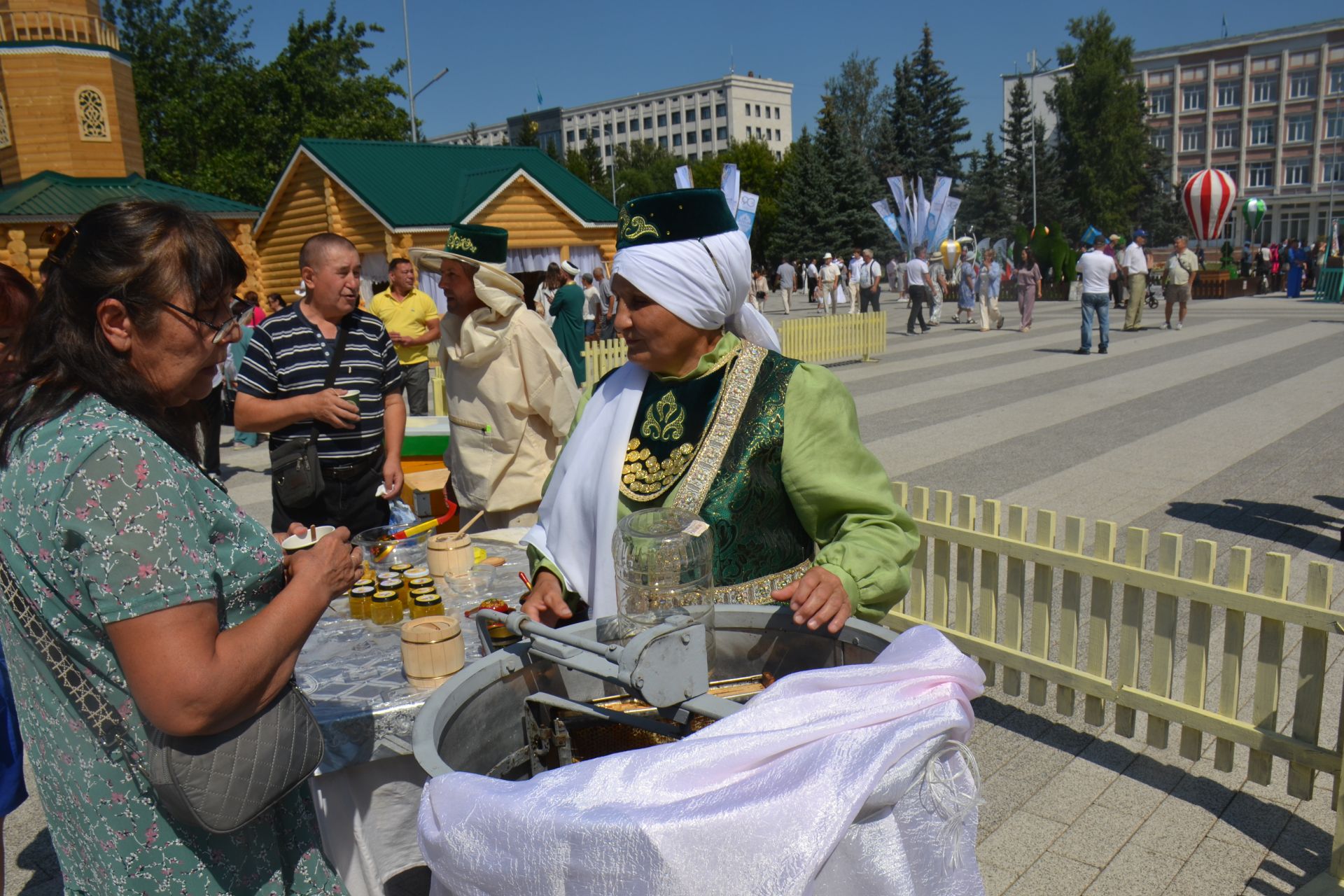 Мгновения Сабантуя в Петропавловске