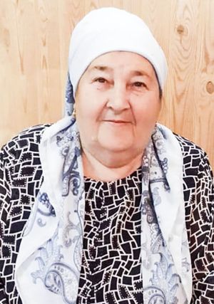 Татар Мөшегесе авылында гомер итүче кадерле тормыш иптәшем, әниебез, әбиебез Фиразия Рафаел кызы САМАТОВА 23 сентябрь көнне 70 яшьлек юбилеен билгеләп үтә