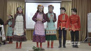 Выступления команды-победителя СОШ №3 г.Мензелинск на фестивале народов Татарстана