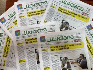 У журналистов «Мензеля-информ» — свой фронт