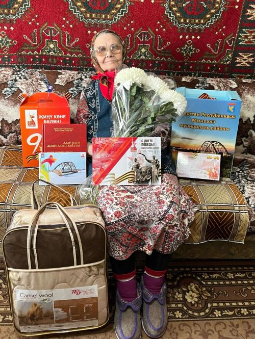 95 лет мудрости, труда и доблести: поздравления ветерану тыла Разибе Курбангалиной