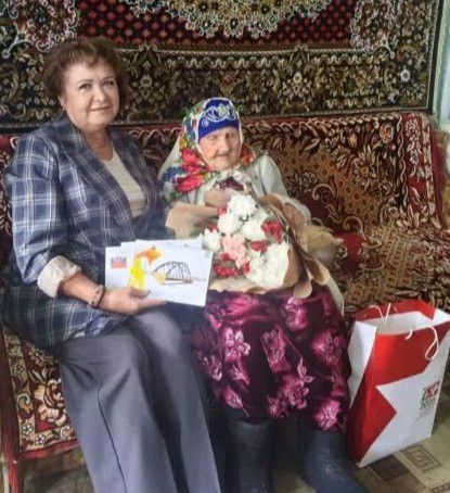 Старейшая жительница Мензелинского района отпраздновала 106-летие