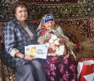 Старейшая жительница Мензелинского района отпраздновала 106-летие