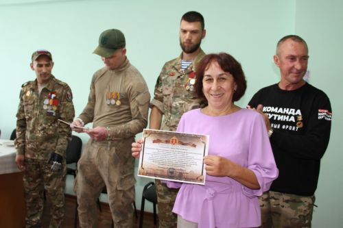 Активным волонтёрам деревни Кузембетьево Мензелинского района вручили Благодарственные письма