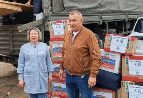Очередной гуманитарный конвой из Мензелинского района был отправлен в Курскую область