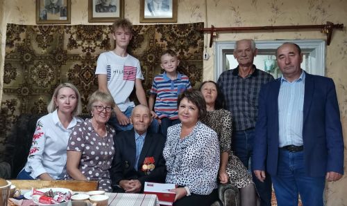 Ветерану Великой Отечественной войны — труженику тыла Александру Мыльникову исполнилось 95 лет