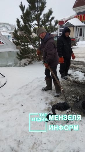Вонючий запах в центре города