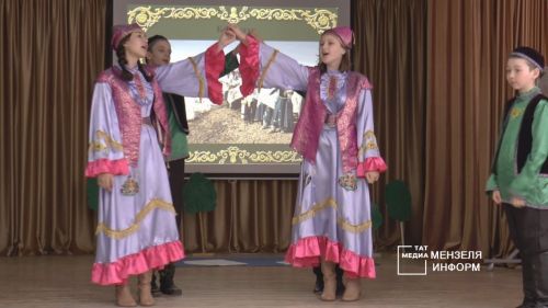 Выступления команды Карашай-Сакловской ООШ Сармановского муниципального района на фестивале народов Татарстана