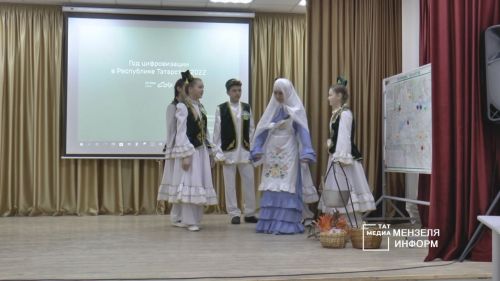 Выступления команды Аккузовской ООШ Актанышского муниципального района на фестивале народов Татарстана