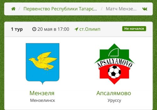 Чемпионы Татарстана показали мензелинским футболистам, как забивать голы