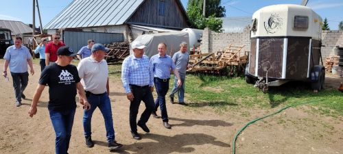 Төзүчеләр хезмәт куйган объектларда җанлылык бар