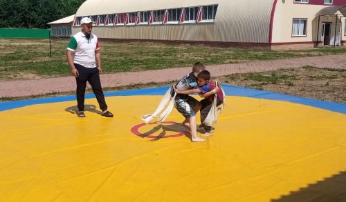В ЗОЛ «Полянка» провели «малый сабантуй»