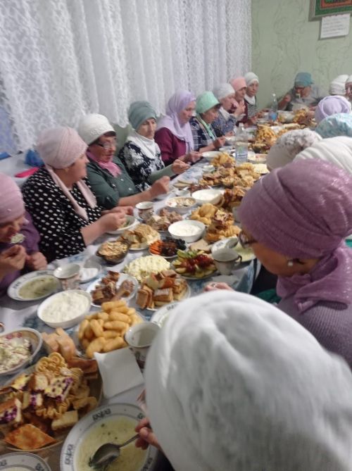 Җәмәк авылында ифтар ашы узды