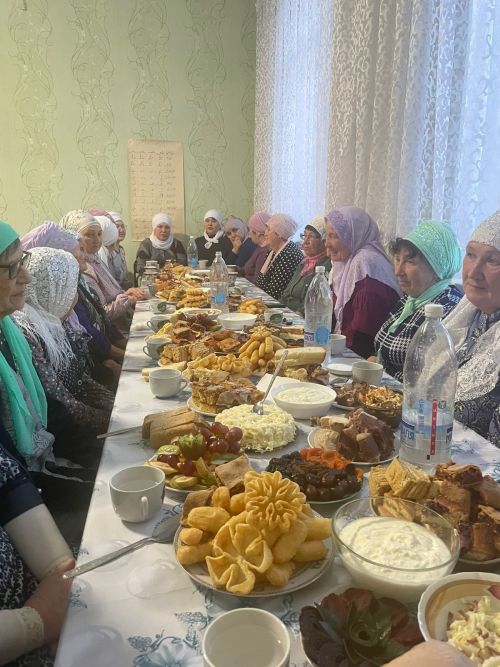 Җәмәк авылында ифтар ашы узды