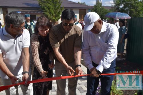 Минзәлә районының Тупач ааылында социаль объектлар ачылды