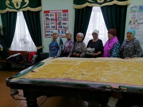 Волонтеры из села Бикбулово изготовили лапшу для приготовления сухого супа для солдат
