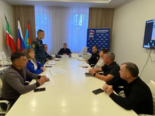 В Мензелинске прошли учения по гражданской обороне
