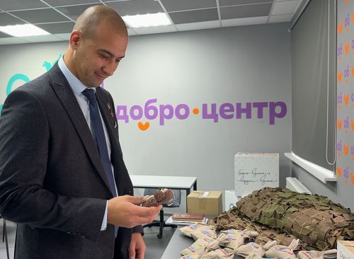 Мензелинск посетил  Герой России, заместитель министра труда, занятости и соцзащиты Татарстана Расим Баксиков