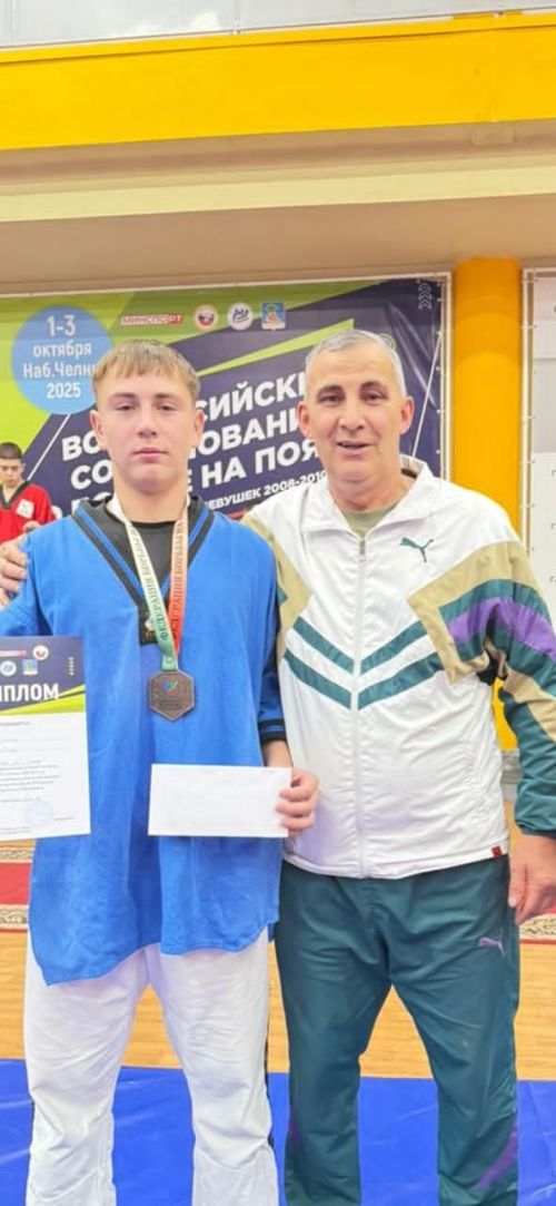 Егор Юнзель вошел в тройку победителей всероссийских соревнований