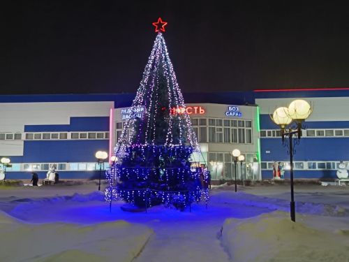 Смех, игры, сладкие призы: В Мензелинске зажгли огни Новогодней елки