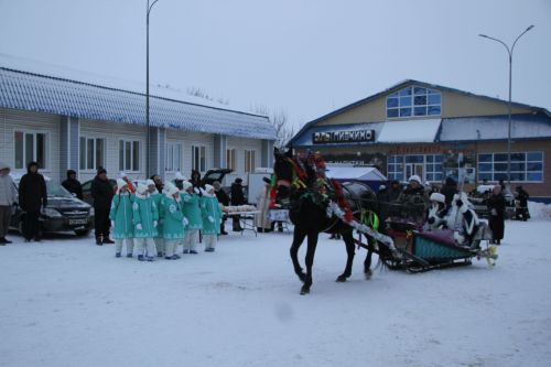 В Мензелинске состоялась предновогодняя ярмарка