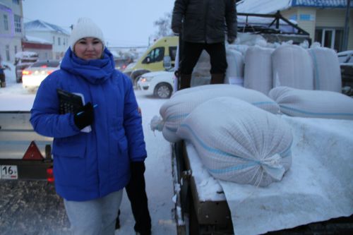 В Мензелинске состоялась предновогодняя ярмарка
